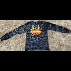 A Black Long Sleeve Top